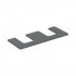 Geberit One blat 119x47,3 cm do umywalki nablatowej w kształcie misy lava mat 505.335.00.3