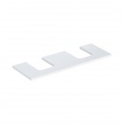 Geberit One blat 133.8x47,3 cm do umywalki nablatowej w kształcie misy biały połysk 505.276.00.1