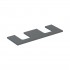 Geberit One blat 133.8x47,3 cm do umywalki nablatowej w kształcie misy lava mat 505.276.00.3