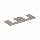 Geberit One blat 133.8x47,3 cm do umywalki nablatowej w kształcie misy orzech hickory 505.276.00.6