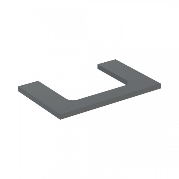 Geberit One blat 74,6x47,3 cm do prostokątnej umywalki nablatowej lava mat 505.282.00.3