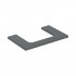 Geberit One blat 74,6x47,3 cm do prostokątnej umywalki nablatowej lava mat 505.282.00.3