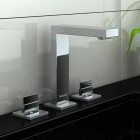 Kohlman Excelent bateria umywalkowa stojąca wysoka 3-otworowa