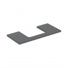 Geberit One blat 104,2x47,3 cm do prostokątnej umywalki nablatowej lava mat 505.284.00.3