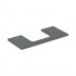 Geberit One blat 104,2x47,3 cm do prostokątnej umywalki nablatowej lava mat 505.284.00.3
