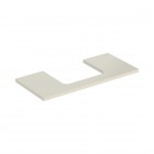Geberit One blat 104,2x47,3 cm do prostokątnej umywalki nablatowej szary piaskowy mat 505.284.00.4