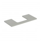 Geberit One blat 104,2x47,3 cm do prostokątnej umywalki nablatowej szary beżowy mat 505.284.00.7