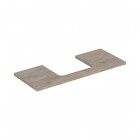 Geberit One blat 119x47,3 cm do prostokątnej umywalki nablatowej orzech hickory 505.285.00.6