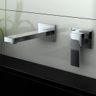 Kohlman Excelent bateria umywalkowa podtynkowa 2-otworowa wylewka 17 cm QW180H