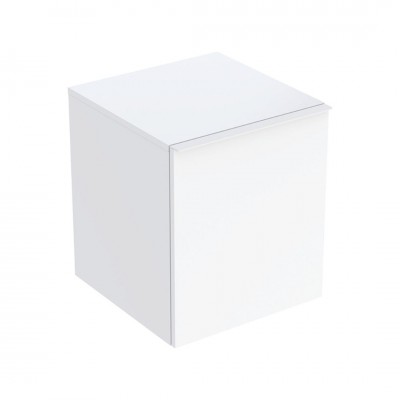 Geberit Acanto szafka 45,5 cm boczna wisząca biały połysk 503.010.01.1
