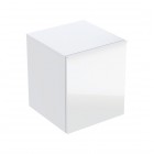 Geberit Acanto szafka 45,5 cm boczna wisząca biały połysk/szkło 503.010.01.2