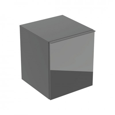 Geberit Acanto szafka 45,5 cm boczna wisząca lava mat/szkło 503.010.JK.2