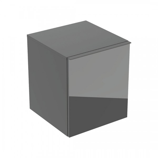 Geberit Acanto szafka 45,5 cm boczna wisząca lava mat/szkło 503.010.JK.2