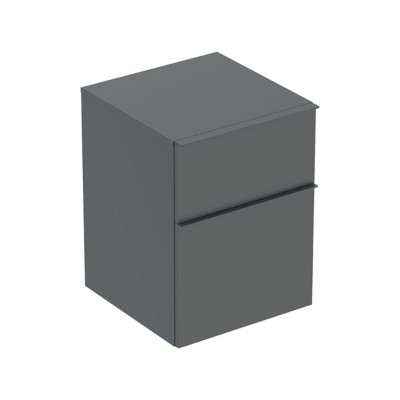 Geberit iCon szafka 45 cm 2 szuflady boczna wisząca lava mat 502.315.JK.1