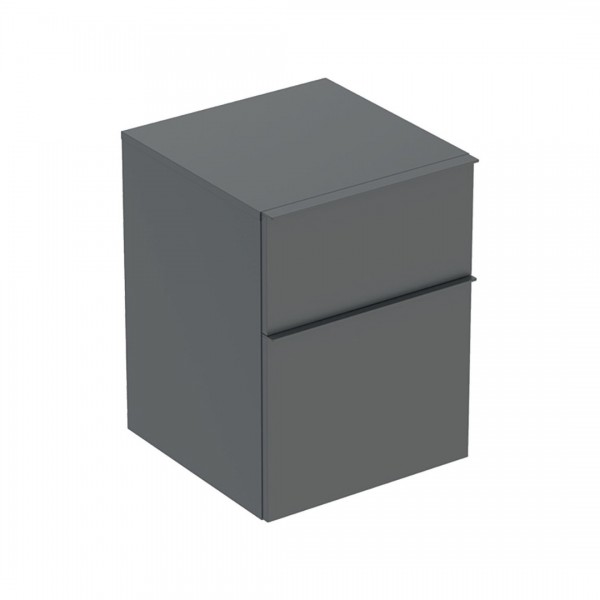 Geberit iCon szafka 45 cm 2 szuflady boczna wisząca lava mat 502.315.JK.1