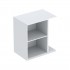 Geberit iCon szafka 45x47x6 cm boczna wisząca biały połysk 502.324.01.1