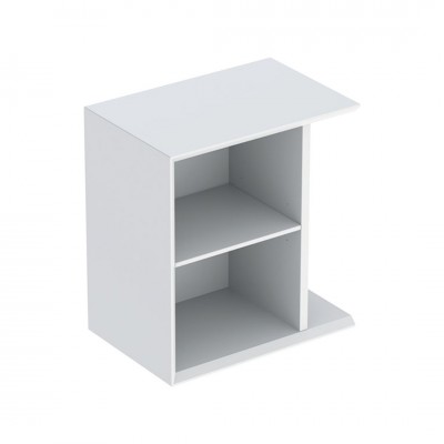 Geberit iCon szafka 45x47x6 cm boczna wisząca biały mat 502.324.01.3