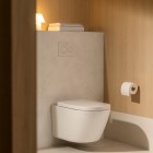 Roca Meridian miska WC wisząca Rimless Vortex z deską WC wolnoopadającą biała A34H741000