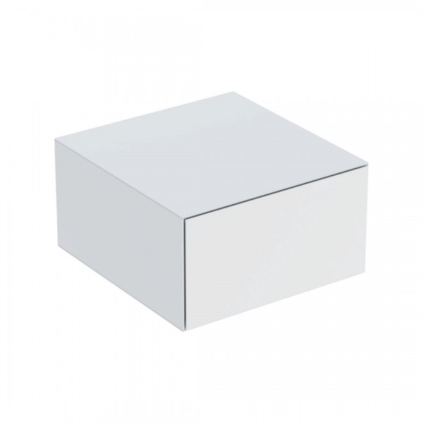 Geberit One szafka 45 cm 1 szuflada boczna wisząca biały mat 505.078.00.2