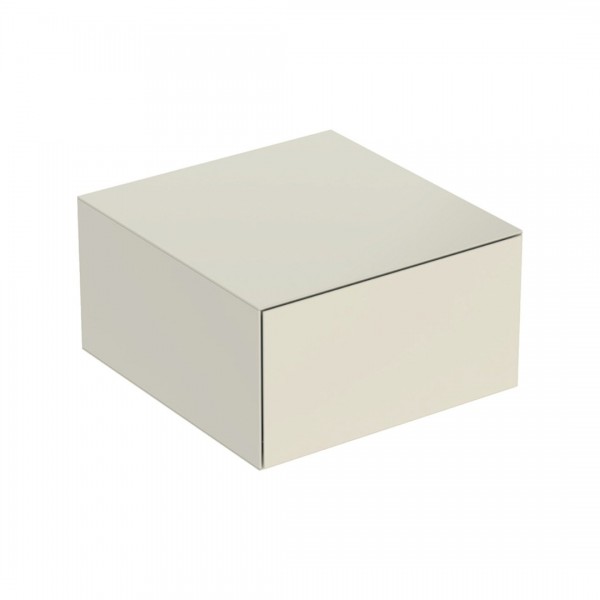 Geberit One szafka 45 cm 1 szuflada boczna wisząca szary piaskowy połysk 505.078.00.4