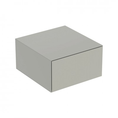 Geberit One szafka 45 cm 1 szuflada boczna wisząca szary beżowy mat 505.078.00.7