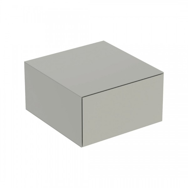 Geberit One szafka 45 cm 1 szuflada boczna wisząca szary beżowy mat 505.078.00.7