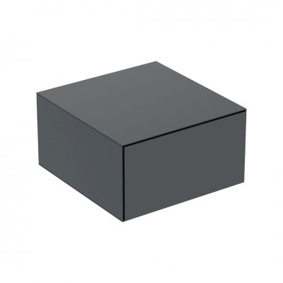 Geberit One szafka 45 cm 1 szuflada boczna wisząca czarny mat 505.078.00.8