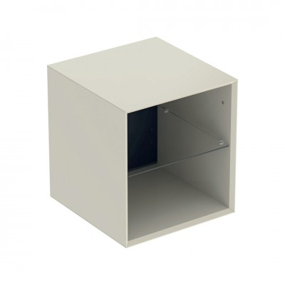 Geberit One szafka 45 cm boczna wisząca szary piaskowy połysk 505.079.00.4