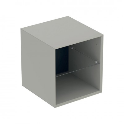 Geberit One szafka 45 cm boczna wisząca szary beżowy mat 505.079.00.7