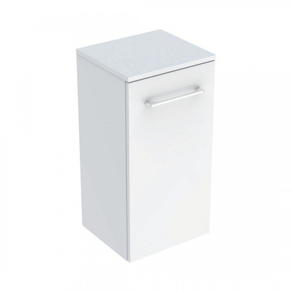 Geberit Selnova Square szafka boczna 33x29,7x65 cm wisząca biały połysk 501.272.00.1