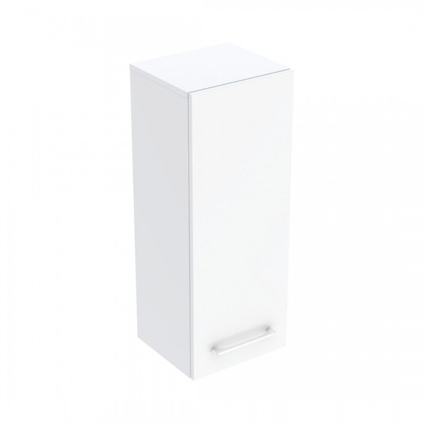 Geberit Selnova Square szafka boczna 33x29,7x85 cm wisząca biały połysk 501.276.00.1