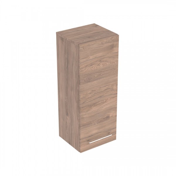 Geberit Selnova Square szafka boczna 33x29,7x85 cm wisząca orzech włoski hickory 501.278.00.1