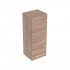 Geberit Selnova Square szafka boczna 33x29,7x85 cm wisząca orzech włoski hickory 501.278.00.1