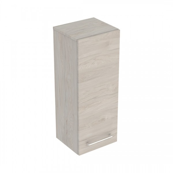 Geberit Selnova Square szafka boczna 33x29,7x85 cm wisząca orzech włoski hickory jasny 501.279.00.1