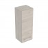 Geberit Selnova Square szafka boczna 33x29,7x85 cm wisząca orzech włoski hickory jasny 501.279.00.1