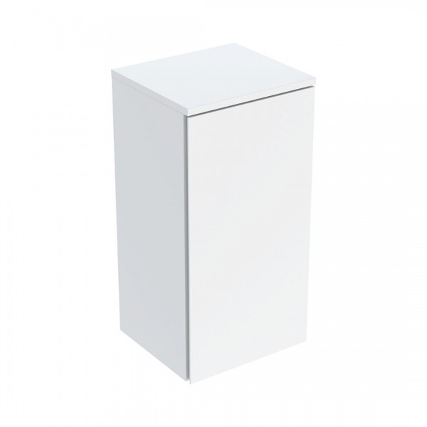 Geberit Selnova Square szafka 33x29,7 cm boczna wisząca biały połysk 504.142.01.1