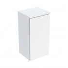 Geberit Selnova Square szafka 33x29,7 cm boczna wisząca biały połysk 504.142.01.1