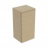 Geberit Selnova Square szafka 33x29,7 cm boczna wisząca dąb 504.142.PS.1