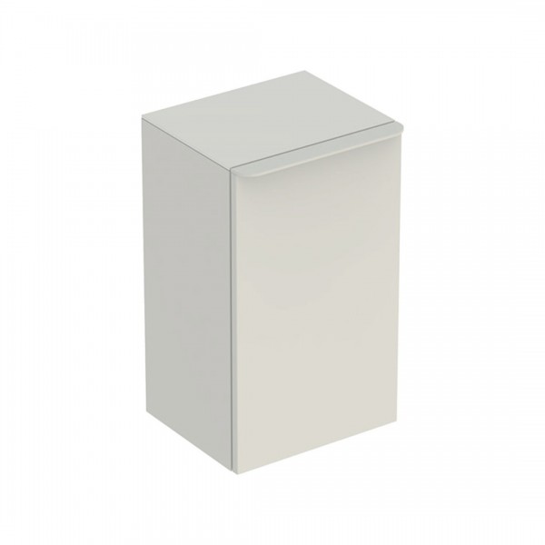 Geberit Smyle Square szafka boczna 60 cm wisząca szary piaskowy połysk 500.359.JL.1