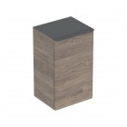 Geberit Smyle Square szafka boczna 60 cm wisząca orzech hickory 500.359.JR.1