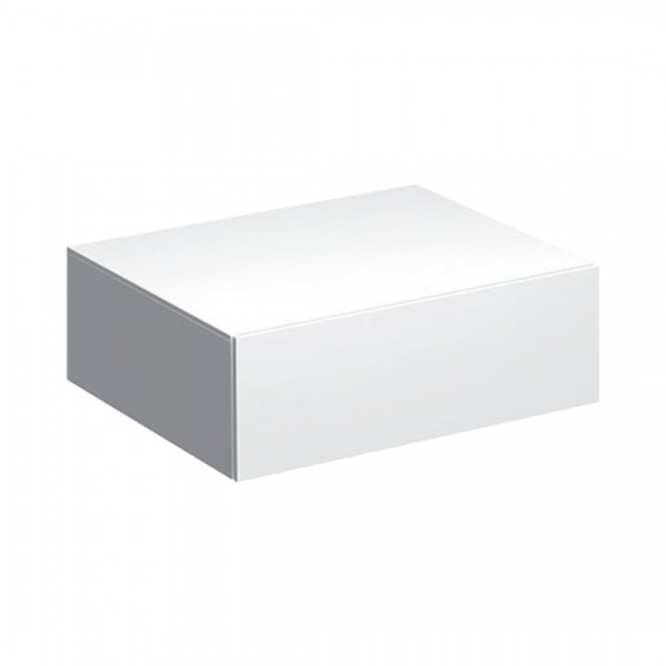Geberit Xeno2 szafka 58 cm 1 szuflada boczna wisząca biały połysk 500.507.01.1