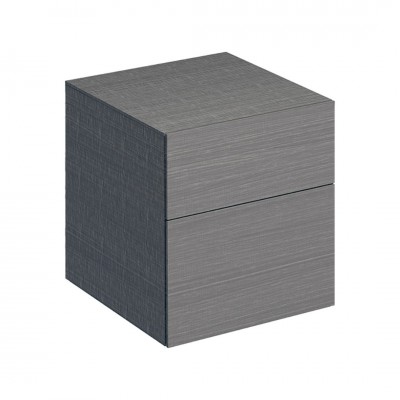 Geberit Xeno2 szafka 45 cm 2 szuflady boczna wisząca szary scultura 500.504.43.1