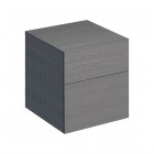 Geberit Xeno2 szafka 45 cm 2 szuflady boczna wisząca szary scultura 500.504.43.1