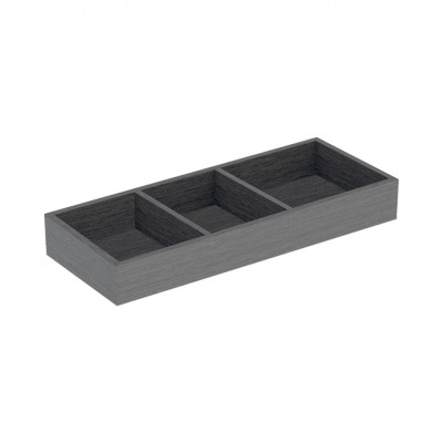 Geberit VariForm wkład do szuflady H ciemnoszary 501.156.00.1