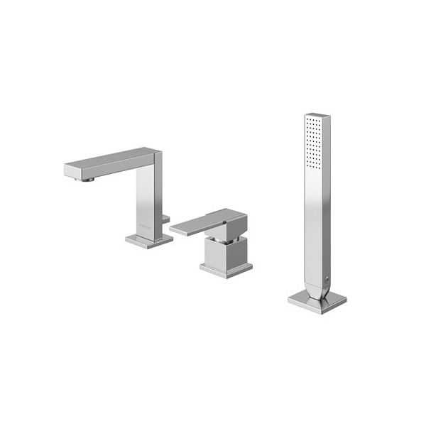 Kohlman Excelent bateria wannowa stojąca 3-otworowa QB241H