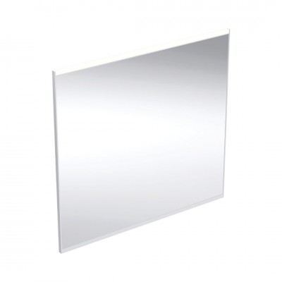 Geberit Option Plus lustro 75x70 cm prostokątne z oświetleniem LED aluminium anodyzowane 502.782.00.1