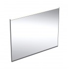 Geberit Option Plus lustro 90x70 cm prostokątne z oświetleniem LED czarny mat/aluminium anodyzowane 502.783.14.1