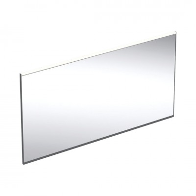 Geberit Option Plus lustro 135x70 cm prostokątne z oświetleniem LED czarny mat/aluminium anodyzowane 502.786.14.1