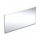 Geberit Option Plus lustro 135x70 cm prostokątne z oświetleniem LED czarny mat/aluminium anodyzowane 502.786.14.1