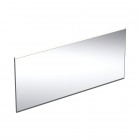 Geberit Option Plus lustro 160x70 cm prostokątne z oświetleniem LED czarny mat/aluminium anodyzowane 502.787.14.1